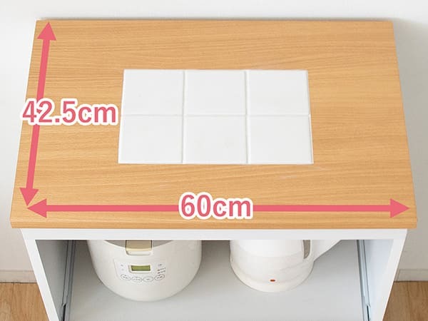 レンジ台 キッチン収納 キッチンラック Semplice センプリチェ 完成品 レンジラック 炊飯器ラック 台所収納 ナチュラルカントリー キッチンキャビネット キッチンチェスト 台所ラック 炊飯器収納 引き出し ナチュラル キャスター ：