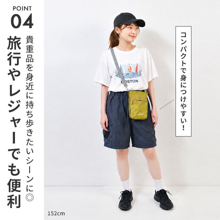ミニショルダーバッグ 縦型 anello GRANDE アネロ グランデ ナイロン 撥水 はっ水 レディース 斜め掛け 軽量 大人 学生 ポシェット サコッシュ メンズ レジャー アウトドア カジュアル ミニバッグ サブバッグ 海外 旅行 貴重品収納 小さめ ブラック ブルー ピンク ネイビー