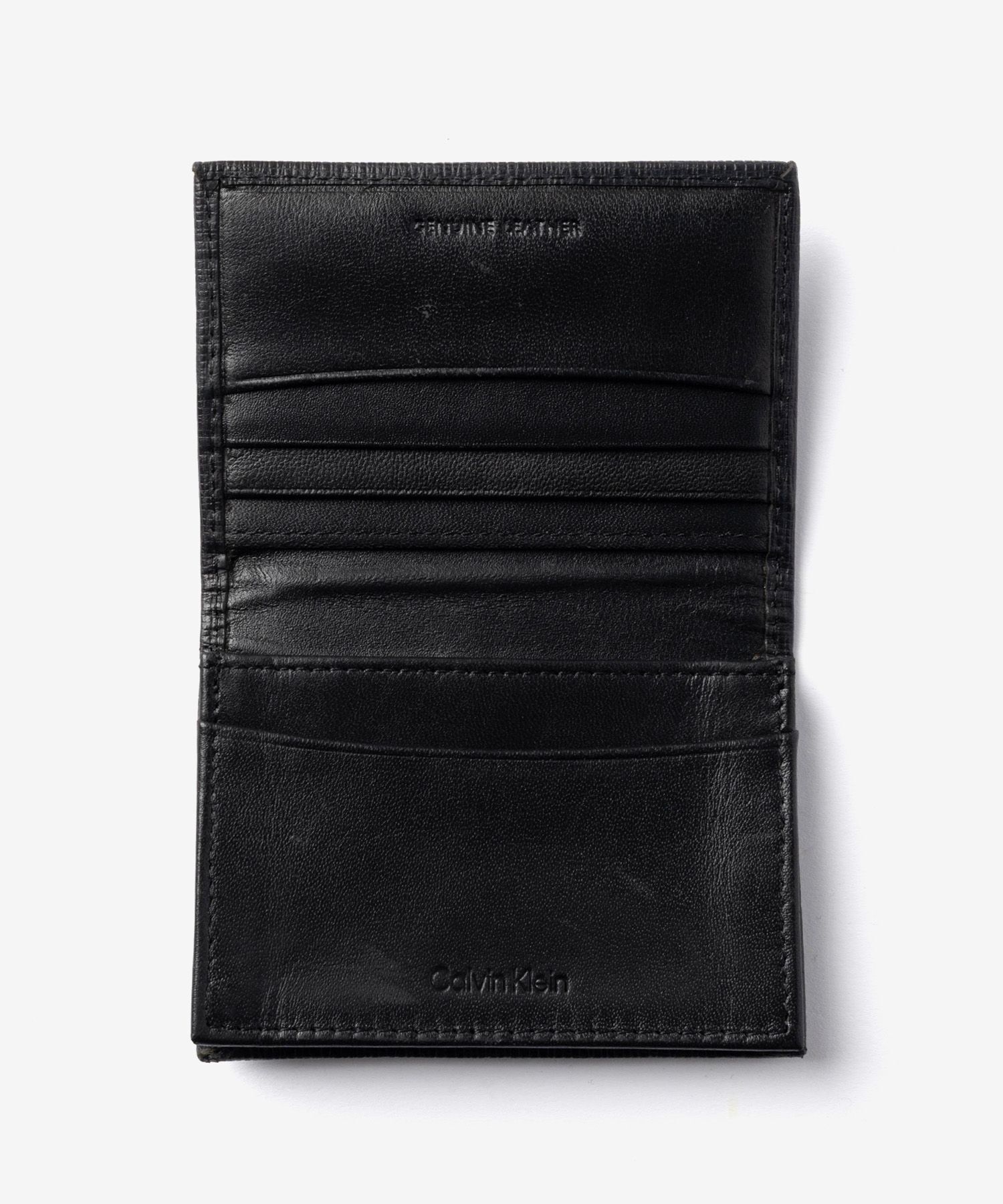 カルバンクライン Calvin Klein LEATHER CARD CASE レザーカードケース 31CK200003 二つ折り財布 メンズ 財布