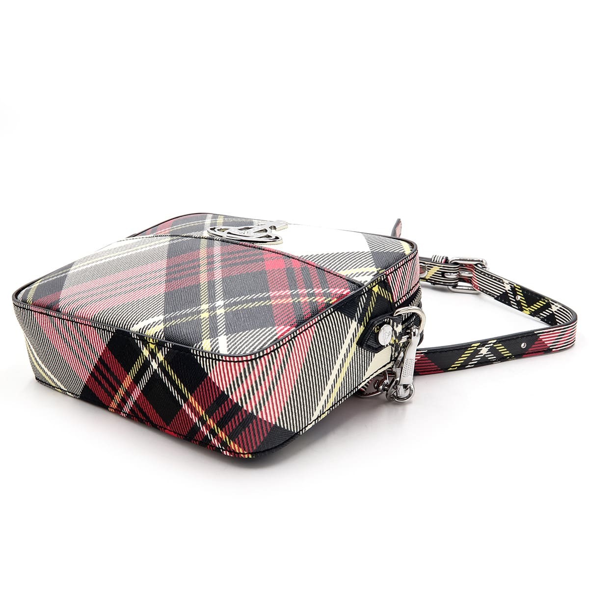 ヴィヴィアンウエストウッド ショルダーバッグ レディース Vivienne Westwood 4304006Y S0012 PF O101 NEW EXHIBITION TARTAN ニューエキシビション タータンチェック カメラバッグ 斜めがけ マルチカラー