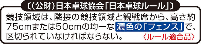 卓球 フェンスネットカバー ブルー×レッド NX29 81 防球フェンス用カバー 卓球台 練習用 試合用 区画整理 識別用 ナイロン製 チーム分け 練習環境 改善 グッズ