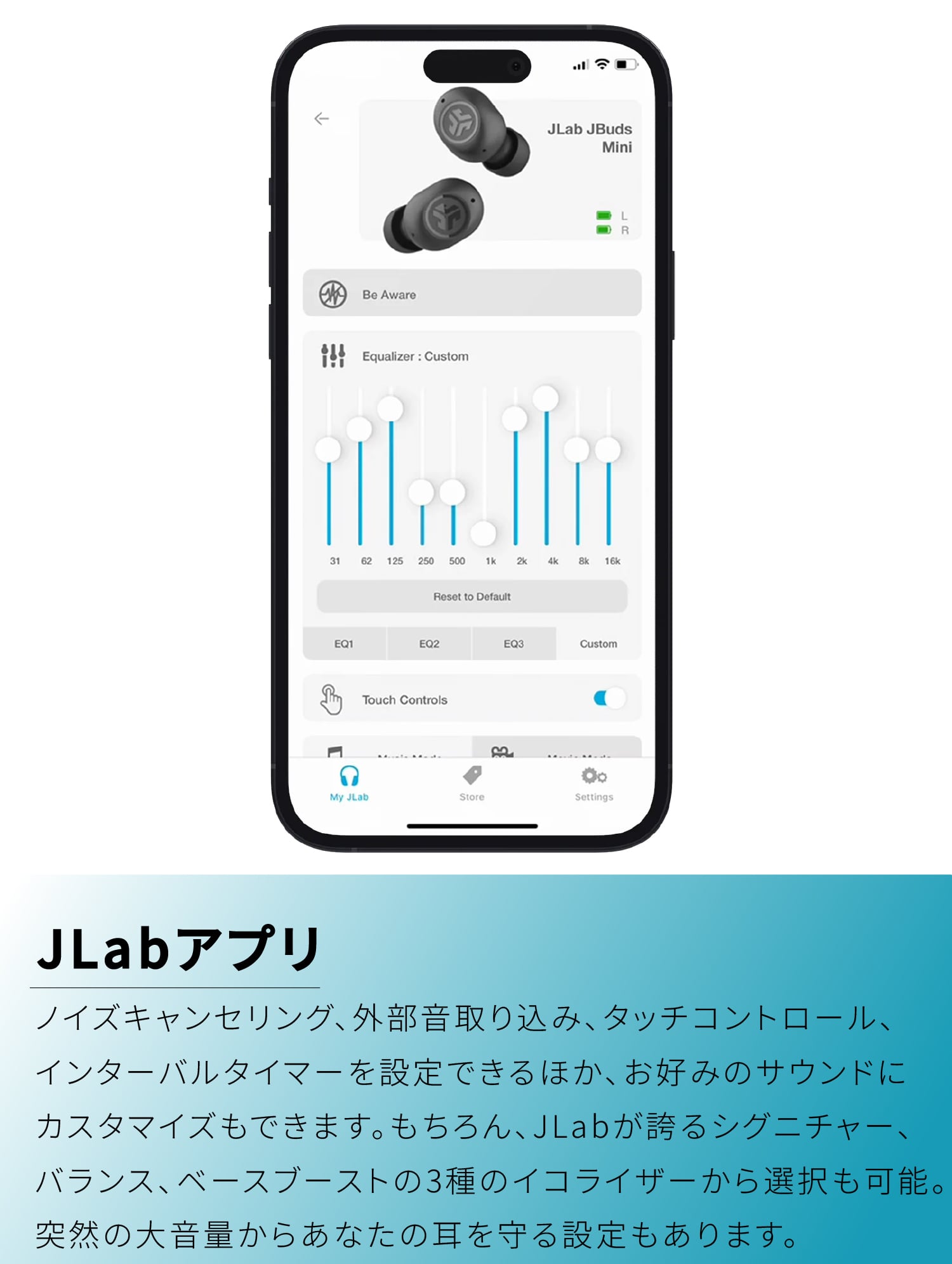 【JLab ジェイラブ】JBuds Mini ANC ノイズキャンセリング搭載 ワイヤレスイヤホン Bluetooth キーホルダー型 iPhone Android 小さい 可愛い イヤフォン  マイク付きイヤホン ノイキャン かわいい おしゃれ 落ちにくい 痛くない 持ち運び マイク付き