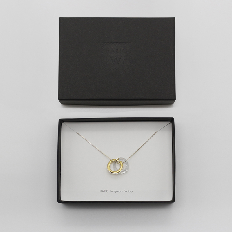 正規販売【HARIO】ハリオ ネックレス エターナル 10K HAA-ETH-001N-K10 ガラス ゴールド ロングネックレス 女性 レディース アクセサリー おしゃれ 上品 母の日 カジュアル フォーマル 誕生日 ジュエリー