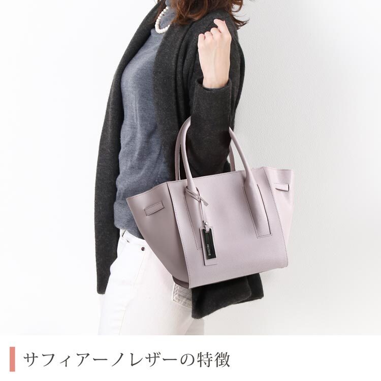 ハンドバッグ レディース 通勤 HALEINE ミディアム サイズ 天ファスナー サフィアーノ レザー ピンクベージュ/ライラック/トープ/レッド/ブラック 軽い バッグ 大人 ミニトートバッグ ギフト プレゼント 4FB (07000177r)