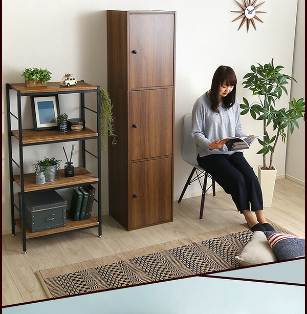 ラック マルチカラーボックス3D NEST. 3ドアタイプ 新生活