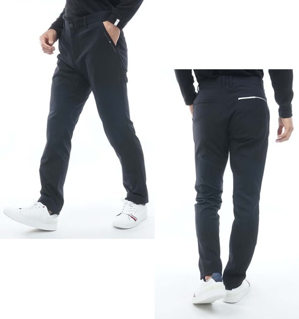 トミーヒルフィガー ゴルフ メンズ ベーシック テーパードパンツ TOMMY HILFIGER GOLF THMA665 2026年秋冬モデル お誕生日祝い お祝い 記念品 お父さん 父の日 彼氏 男性 30代 40代 50代 60代  還暦祝い 敬老の日 人気プレゼント プレゼント