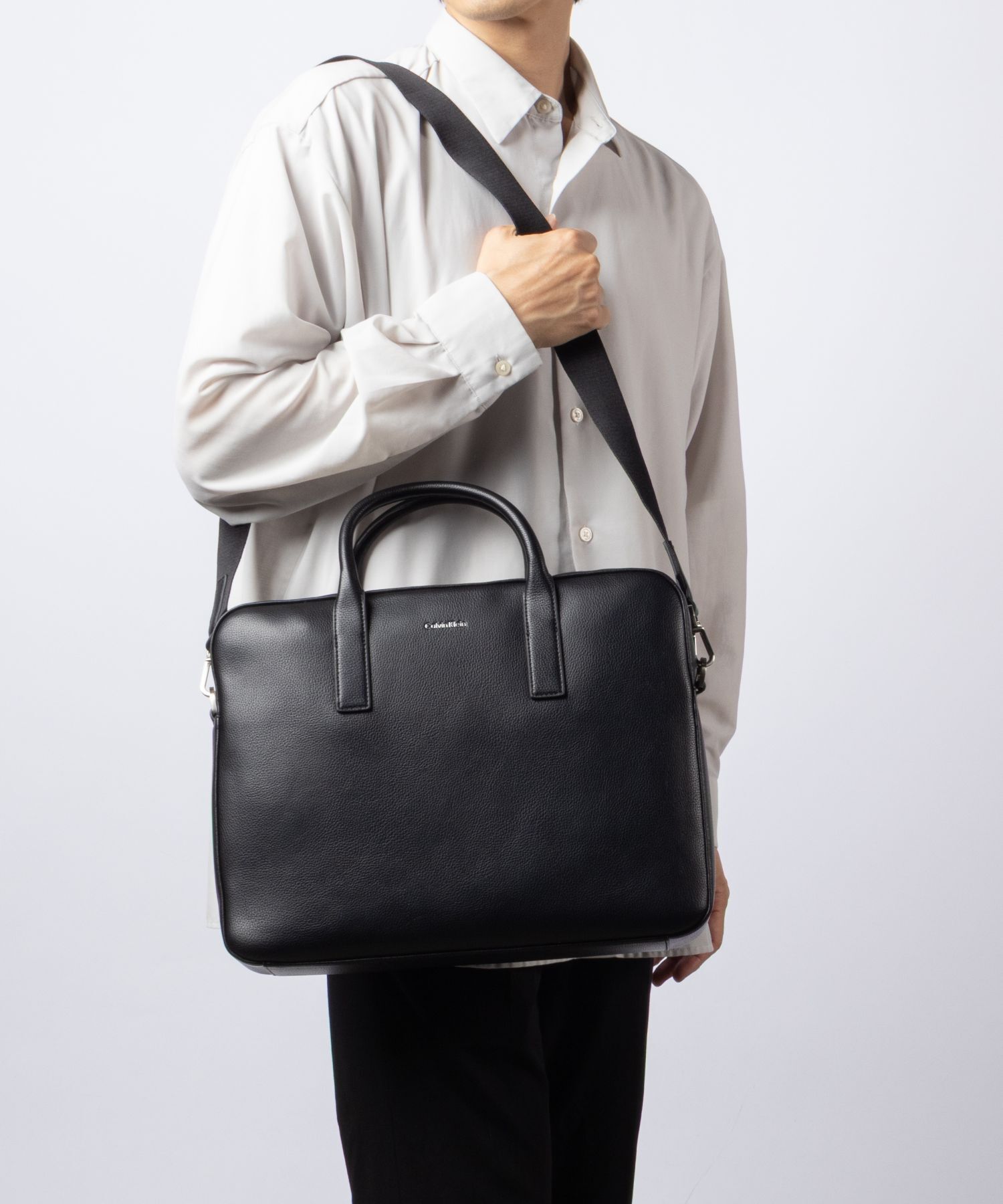 カルバンクライン Calvin Klein RAISED COMMUTER レイズド コミューター LV04D3157G ブリーフケース ビジネスバッグ 通勤 社会人 メンズ バッグ