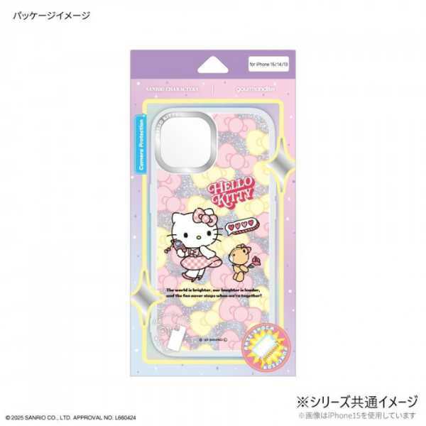 iPhone 16e ケース サンリオ キャラクターズ マイメロディ クリア カバー TPU 耐衝撃 カメラ保護 ストラップホール付き インナーシート付 かわいい おしゃれ サンリオ正規ライセンス品