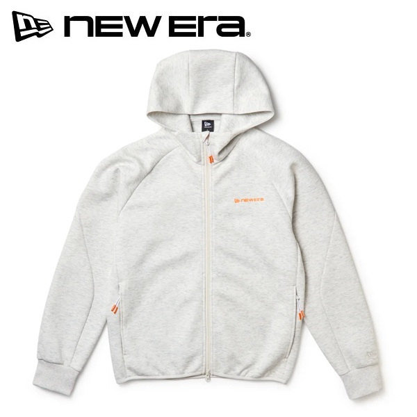 ニューエラ ゴルフ テック スウェット フルジップ フーディー Emboss Logo オートミール New Era Golf (15129441) 2026年秋冬モデル お誕生日祝い お祝い 記念品 お父さん 父の日 彼氏 男性 30代 40代 50代 60代 母の日 お母さん 還暦祝い 敬老の日 彼女 人気プレゼント プレゼント