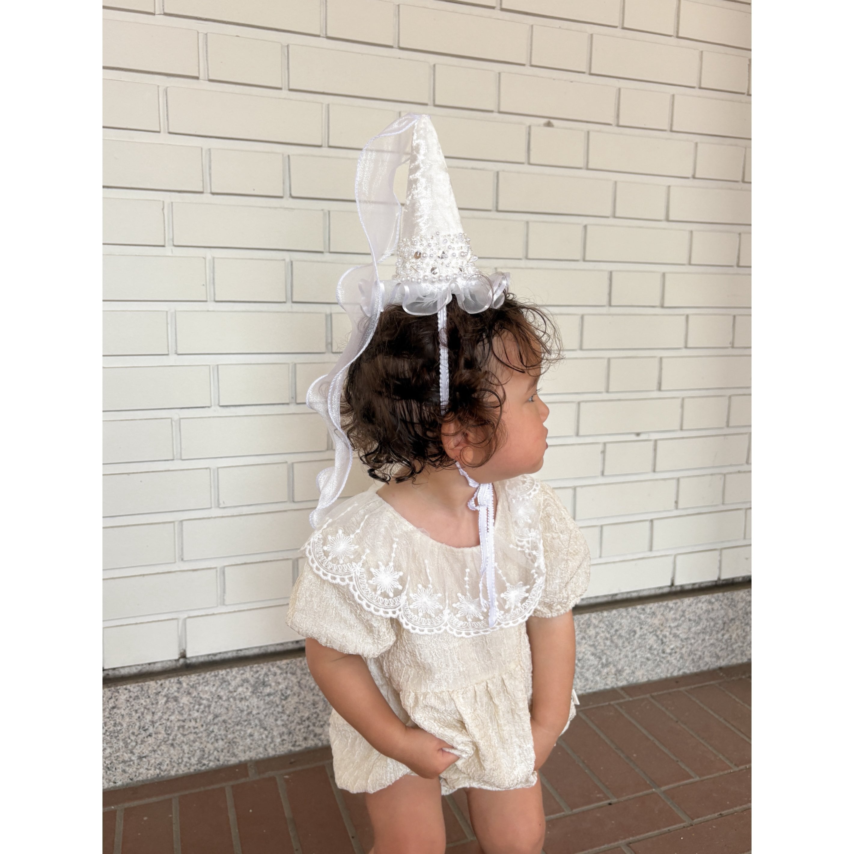 Frill chiffon rompers【誕生日】【１歳】 ロンパース 記念日 ギフト プレゼント
