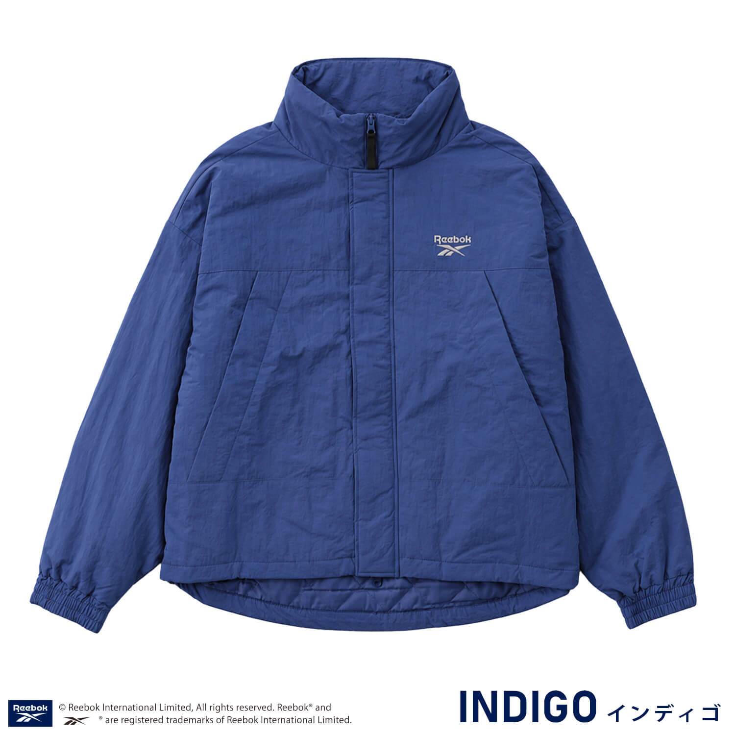 Reebok リーボック モンスターブルゾン レディース rl-6502 中綿ジャケット スタンドネック ミリタリー アウター ナイロン タスラン ダイヤキルト 防寒 刺繍 オーバーサイズ スポーツ カジュアル アウトドア M L LL 2026FW Karlas