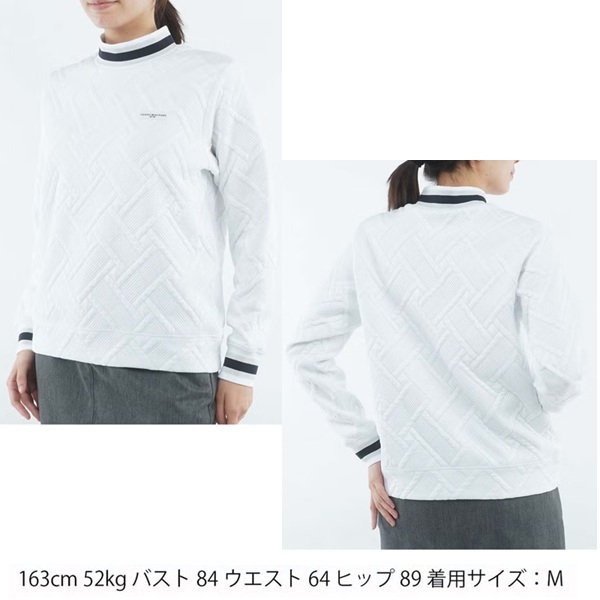 トミーヒルフィガー ゴルフ レディース キルトジャカード モックスウェット TOMMY HILFIGER GOLF THLA666 2026年秋冬モデル お誕生日祝い お祝い 記念品 30代 40代 50代 60代 母の日 お母さん 還暦祝い 敬老の日 彼女 人気プレゼント プレゼント