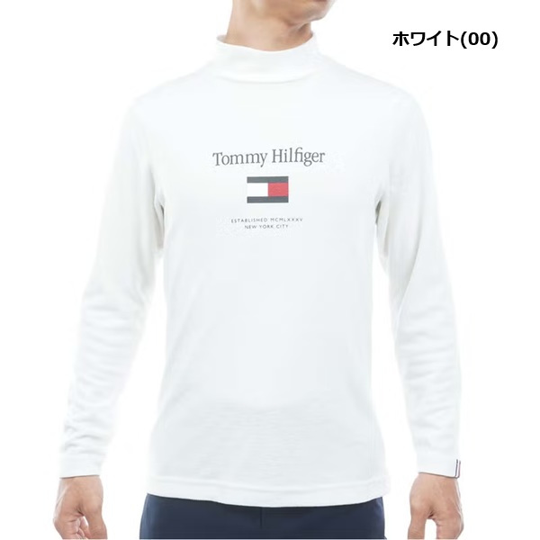 トミーヒルフィガー ゴルフ メンズ トミーフラッグ 長袖ハイネックシャツ TOMMY HILFIGER THMA682 2026年秋冬モデル お誕生日祝い お祝い 記念品 お父さん 父の日 彼氏 男性 30代 40代 50代 60代  還暦祝い 敬老の日 人気プレゼント プレゼント