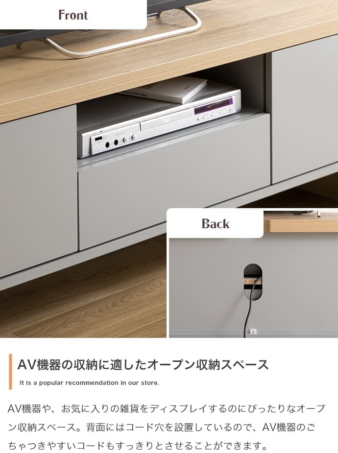 テレビ台 テレビボード ローボード TVボード ラック 棚 AVボード 55インチ 130cm 50型 32V グレー 40 引き出し収納 ロータイプ 大型 スリム 薄型 コンパクト 幅130 一人暮らし ワンルーム 新生活
