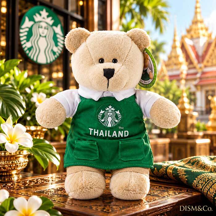 スターバックス ベアリスタ ぬいぐるみ タイ限定 海外限定 正規品 スタバ ベア くま 人形 インテリア コレクション プレゼント 贈り物 記念日 誕生日