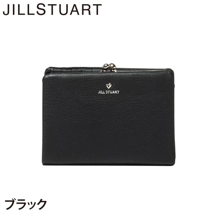 ジル スチュアート 財布 二つ折り レディース 牛革 エンジェル 口金 ハート ギフト JILL STUART