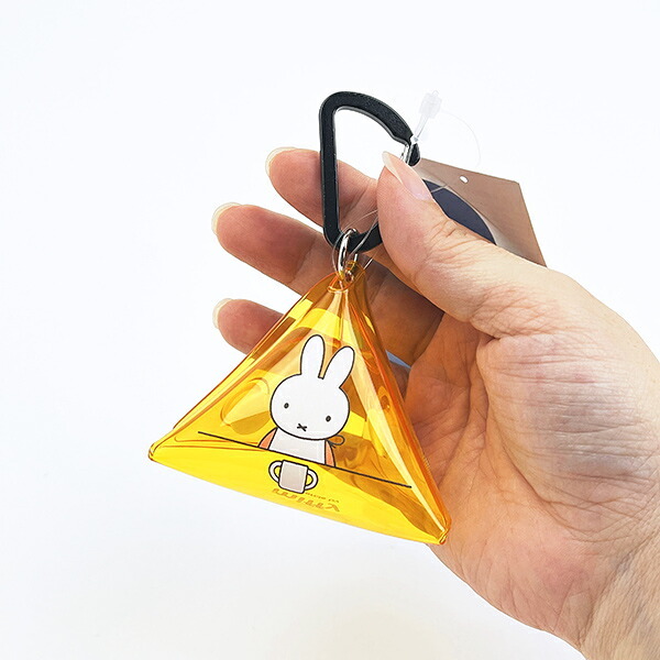 ミッフィー miffy クリア三角ポーチ お食事