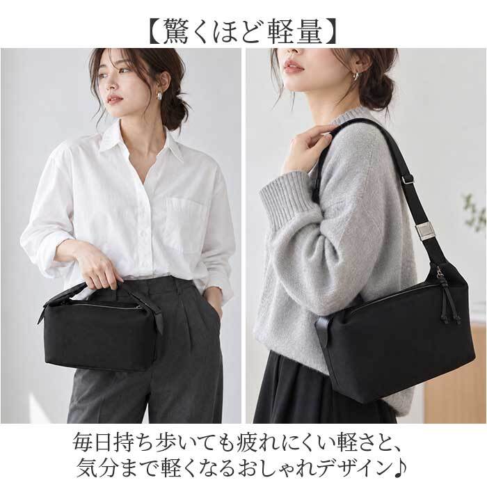 REAIMER バッグ MHC25056 通販 ショルダーバッグ ハンドバッグ 2way キャンバスバッグ ミニバッグ 斜めがけバッグ 大人 女性 オフィスカジュアル 通勤用バッグ 軽量 軽い 高見え 異素材ミックス 肩掛けバッグ おしゃれ レディースバッグ