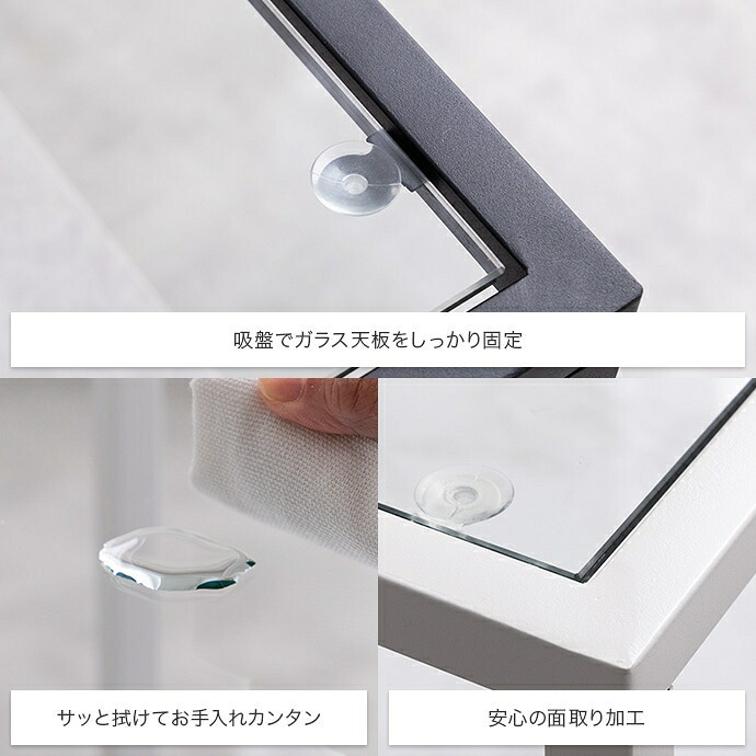 センターテーブル 幅80cm ガラス天板 ローテーブル リビングテーブル ノーイ 大理石調 ストーン柄 棚付き 収納 強化ガラス アイアン脚 モダン おしゃれ 北欧 一人暮らし ワンルーム ホワイト グレー 省スペース ローデスク 来客用 新生活 カフェ