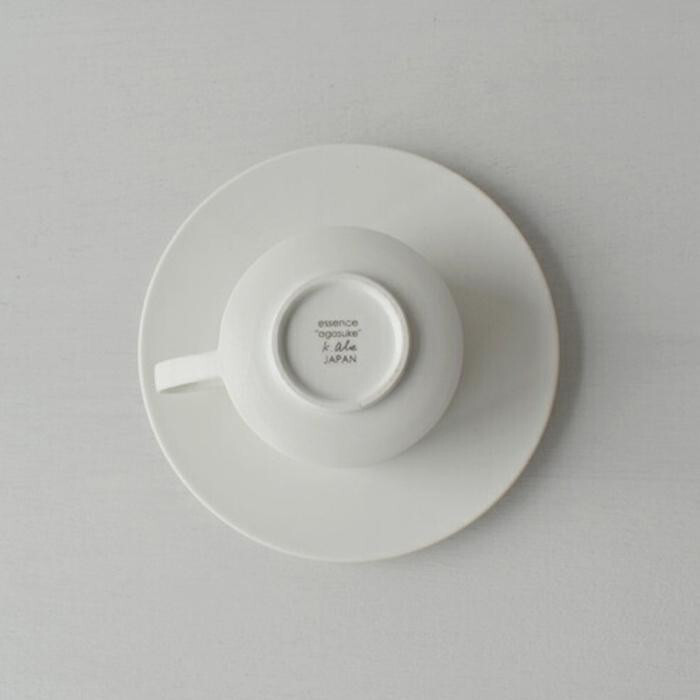 西海陶器 agasuke カップ＆ソーサー 45200 波佐見焼 おしゃれ 磁器 コーヒーカップ ティーカップ モダン 北欧 日本製 ギフト プレゼント 贈り物 結婚祝い 引っ越し祝い 焼き物
