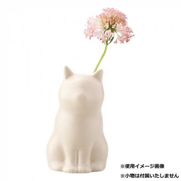 フラワースタンド ペンスタンド 猫 雑貨 磁器製 置物 キャット モカ インテリア おしゃれ かわいい デスク周り オフィス 収納 小物入れ 文房具 卓上 デスクオーガナイザー プレゼント ギフト セトクラフト