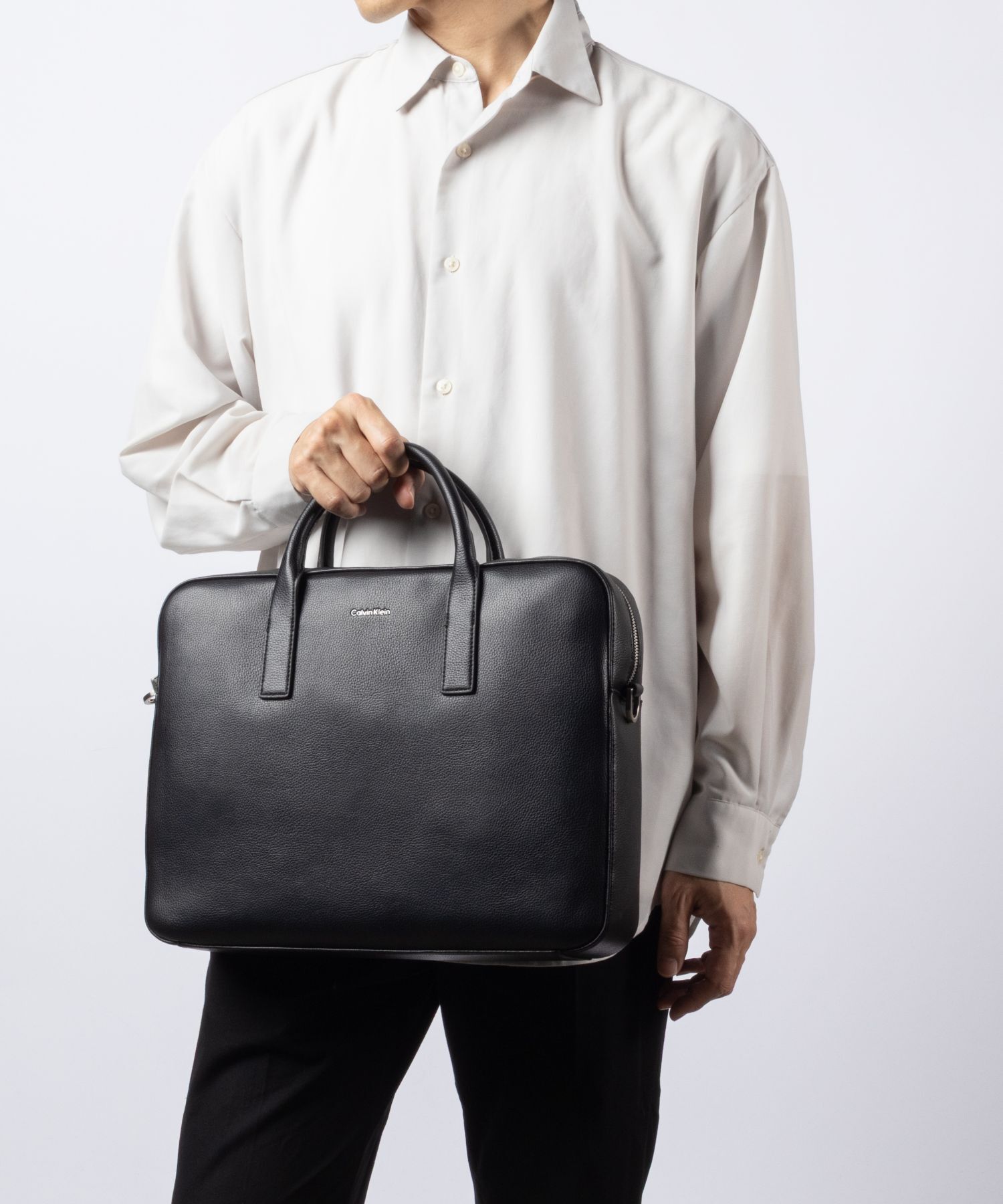 カルバンクライン Calvin Klein RAISED COMMUTER レイズド コミューター LV04D3157G ブリーフケース ビジネスバッグ 通勤 社会人 メンズ バッグ