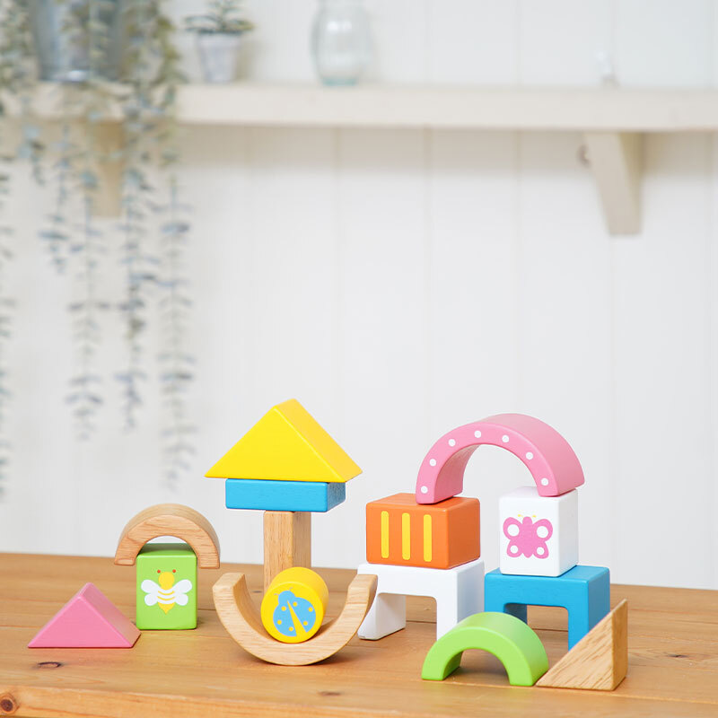 積み木 SOUNDブロックス スタンダードカラー | 誕生日プレゼント   1歳 1歳半 2歳 女の子 男の子 名入れ 誕生日 プレゼント おもちゃ 木のおもちゃ 木製玩具 木製 知育玩具 誕生日 クリスマス プレゼント 入園祝い ギフト ベビーギフト エデュテ