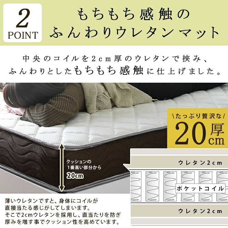 ベッド 寝具 フレーム マットレスセット USBコンセント付き 引出し収納 両面マットレス S 棚付き 下収納付き コンセント付き 高強度 おしゃれ モダン シンプル 北欧 グレー ナチュラル 送料無料 インテリア ダブル