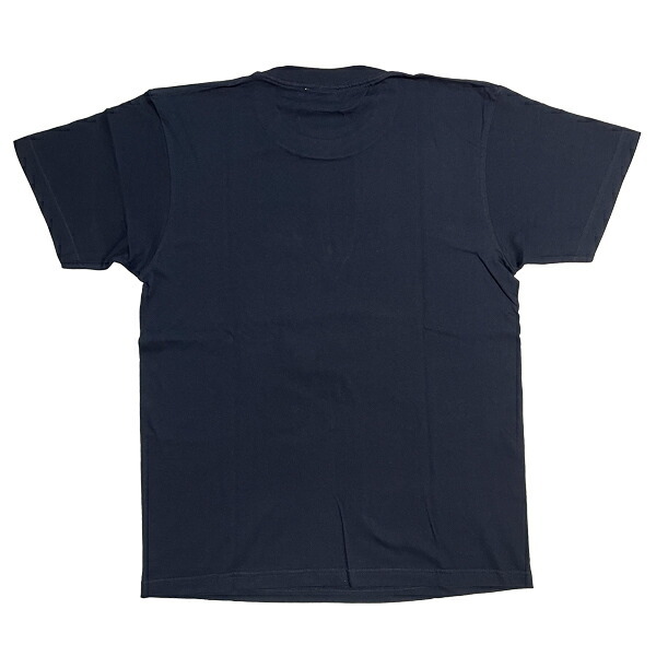 水森亜土 カラーTシャツ(M) ネコ ネイビー アパレル 送料込み