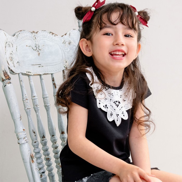 ヘアクリップ リボン かわいい 通販 Rora ルミナ 2個セット 髪留め 髪飾り ヘアアクセサリー 女の子 キッズ 子供 上品 可愛い 結婚式 発表会 七五三 入学式 フォーマル パール 卒園式 簡単クリップ式 キッズファッション