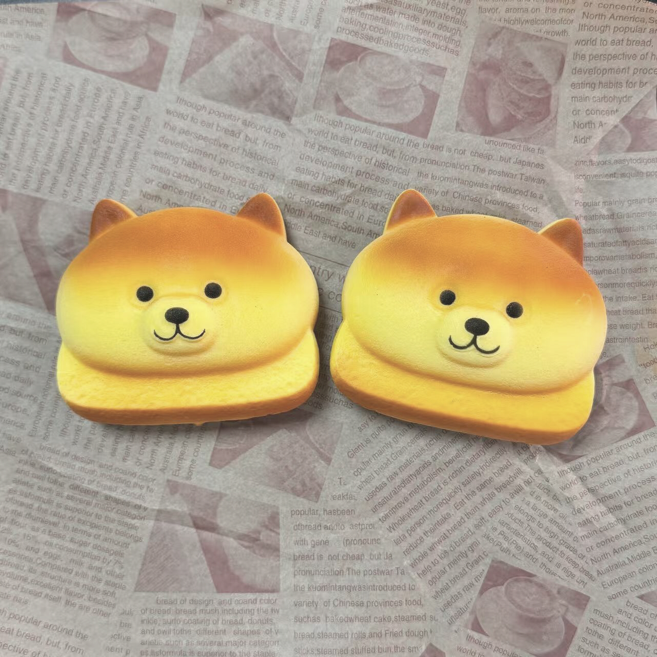 ぷにもち 柴犬 スクイーズ トースト パン やわらか もちもち PU素材 低反発 かわいい 犬 おもちゃ 握る 癒し 雑貨 デスク インテリア 暇つぶし 気分転換 プレゼント