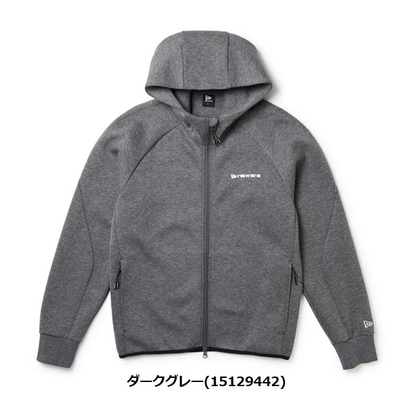 ニューエラ ゴルフ テック スウェット フルジップ フーディー Emboss Logo ダークグレー New Era Golf (15129442) 2026年秋冬モデル お誕生日祝い お祝い 記念品 お父さん 父の日 彼氏 男性 30代 40代 50代 60代 母の日 お母さん 還暦祝い 敬老の日 彼女 人気プレゼント プレゼント
