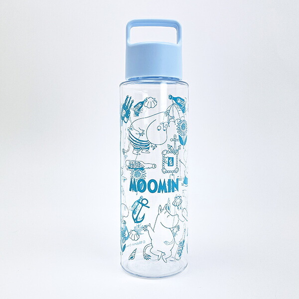ムーミン ハンディクリアボトル ブルー MOOMIN SUMMER 水筒 ランチ
