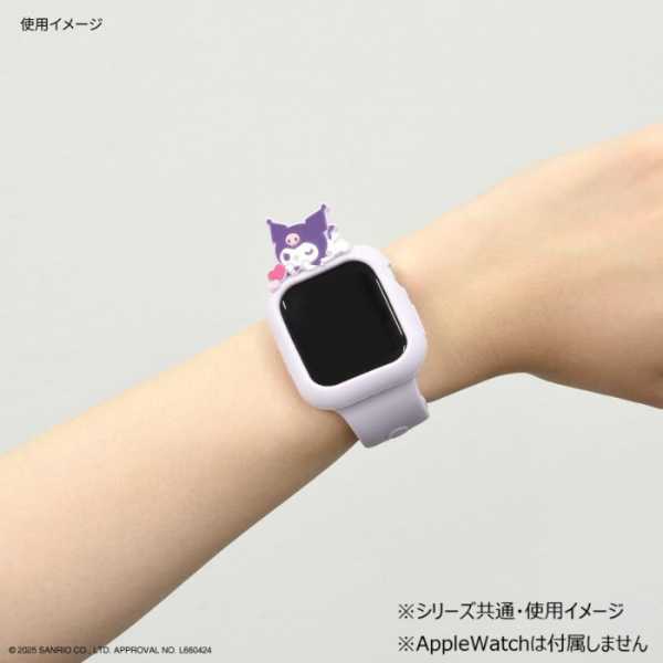サンリオ Apple Watch 41mm 40mm 対応 ケース クロミ シリコン カバー 保護ケース アップルウォッチ カバー 耐衝撃 かわいい おしゃれ キャラクター グッズ サンリオ正規ライセンス品