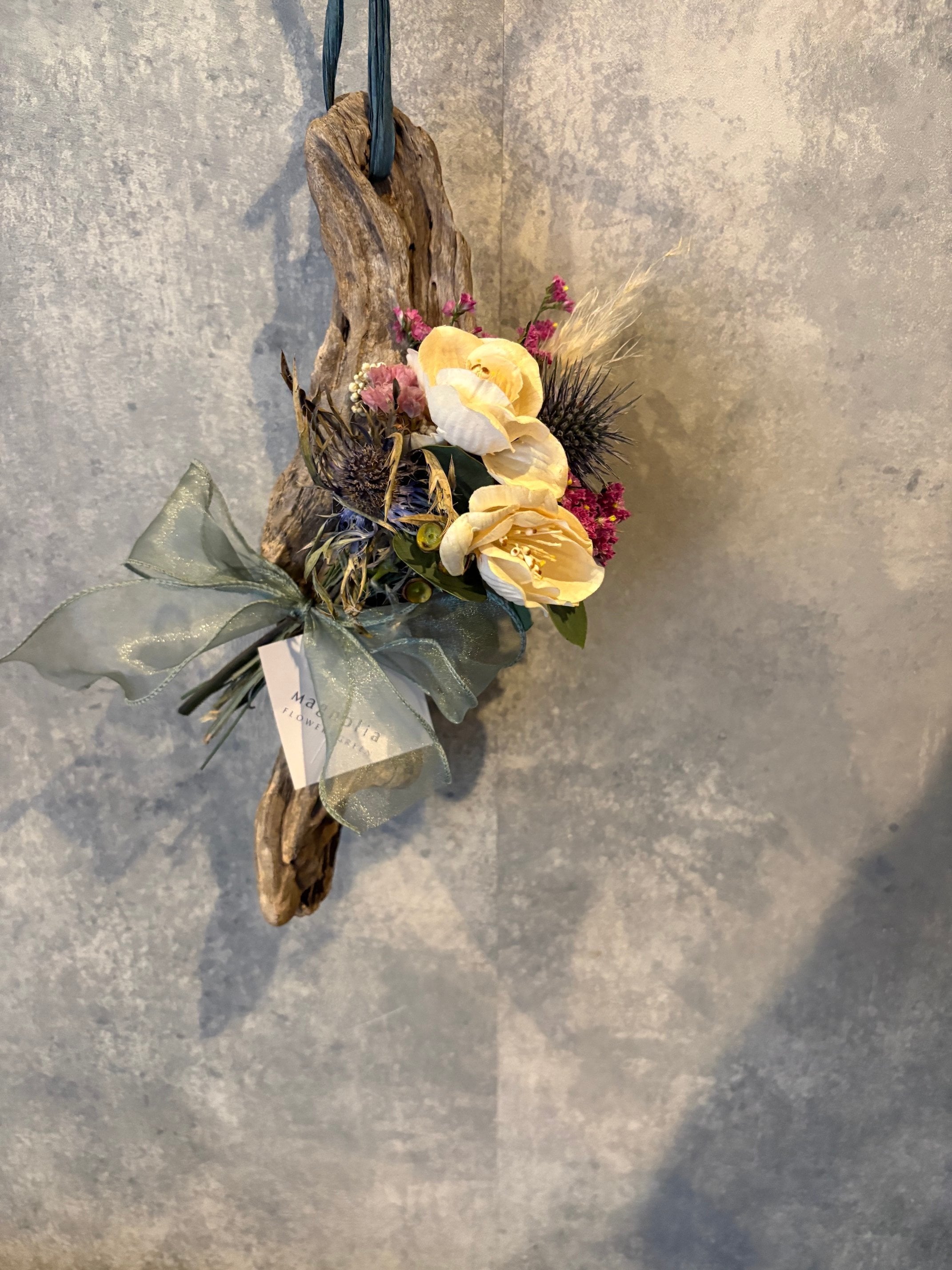 Driftwood Botanical｜流木とドライフラワーのオブジェ インテリア ギフト プレゼント 誕生日 記念日  母の日 父の日