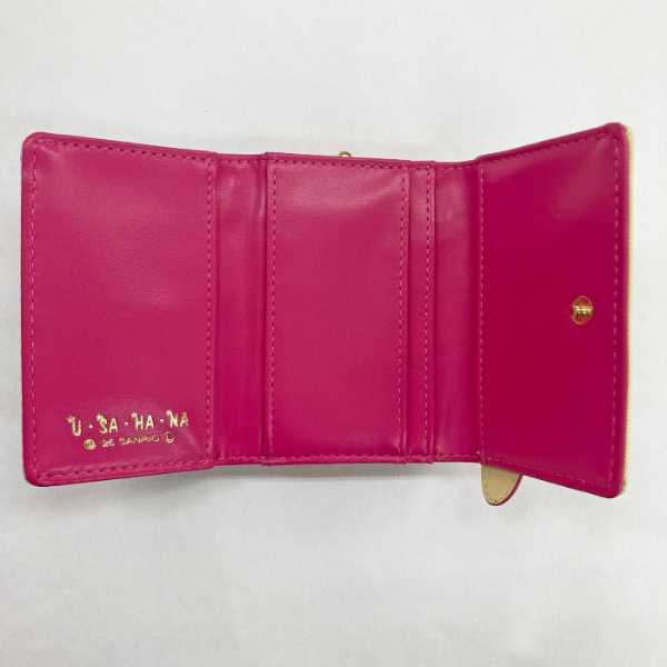 【11月20日入荷分予約受付中】 サンリオ ウサハナ 口金財布 がま口 財布 レディース キッズ 二つ折り コンパクト 合皮 キャラクター グッズ かわいい おしゃれ プレゼント ギフト サンリオ正規ライセンス品