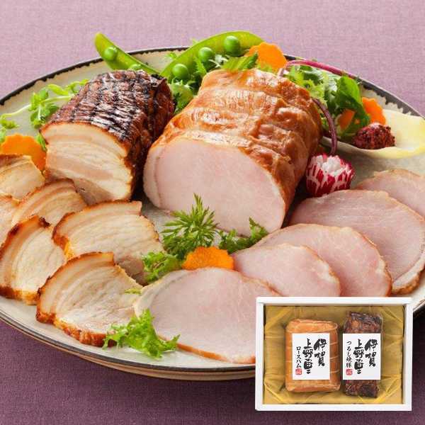 伊賀上野の里 焼豚 豚角煮 詰合せ ギフト セット つるしバラ焼豚 ロース焼豚 惣菜 肉料理 詰め合わせ お取り寄せ グルメ 内祝 お祝い お返し 贈り物 贈答用 敬老の日 父の日 母の日 お中元 お歳暮 冷蔵