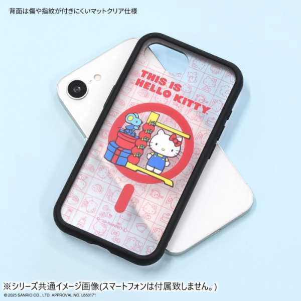 iPhone16e ケース ハローキティ IIIIIfit プランプフレーム サンリオ キャラクター 耐衝撃 ハイブリッド カバー スマホケース かわいい おしゃれ サンリオ正規ライセンス品