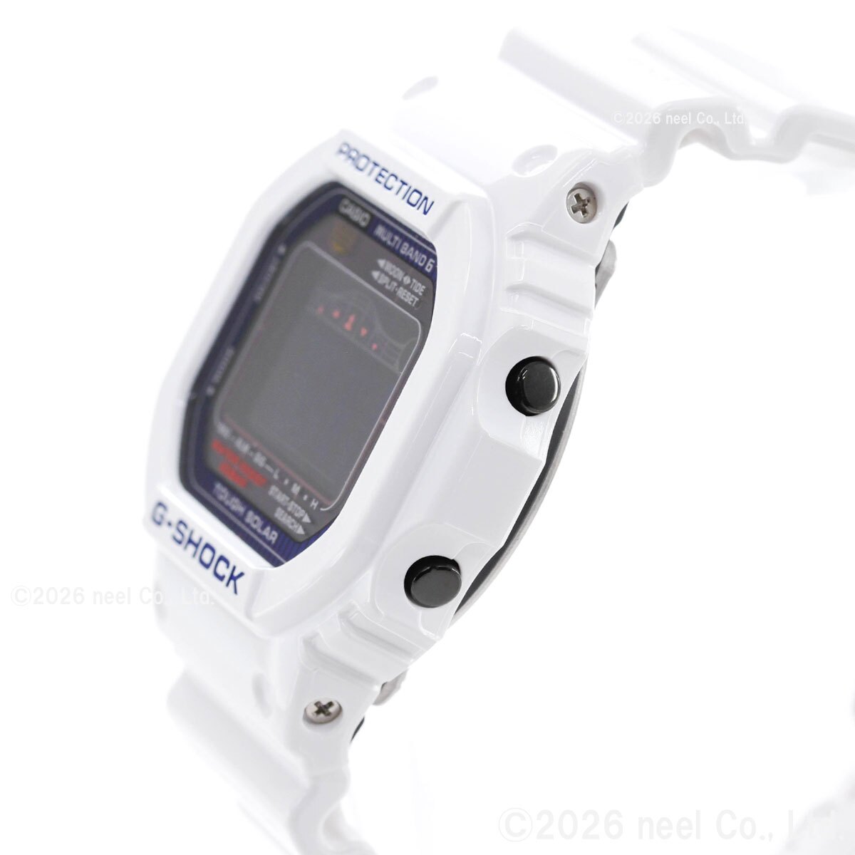 G-SHOCK 電波 ソーラー 電波時計 ホワイト 白 カシオ Gショック G