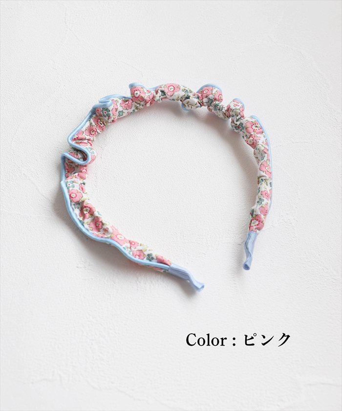 カチューシャ キッズ 通販 Rora ルル ヘアアクセサリー 髪飾り 髪留め 子供 女の子 かわいい おしゃれ 可愛い オシャレ 小花柄 くしゅくしゅ カジュアル フォーマル 発表会 結婚式 お呼ばれ 七五三 上品 きれいめ キッズファッション