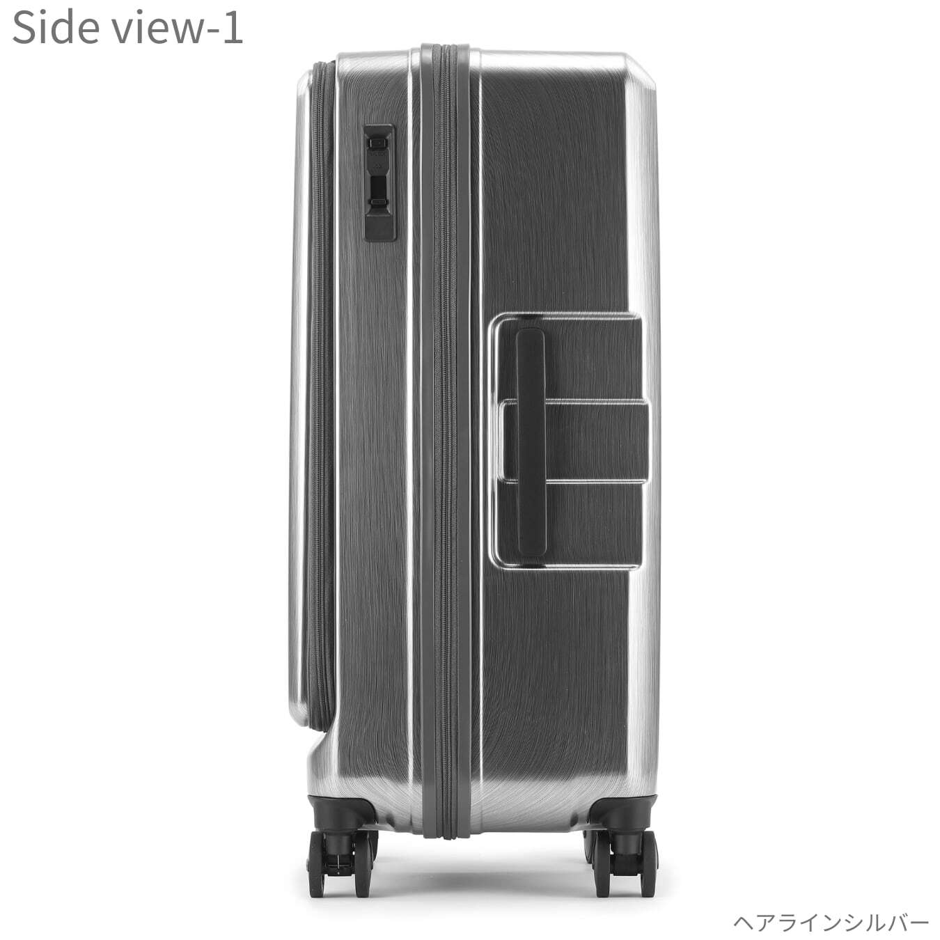大容量115L・縦長スーツケース｜拡張＆ストッパー付き／無料預け入れ　Lサイズ Grand+ グランプラス