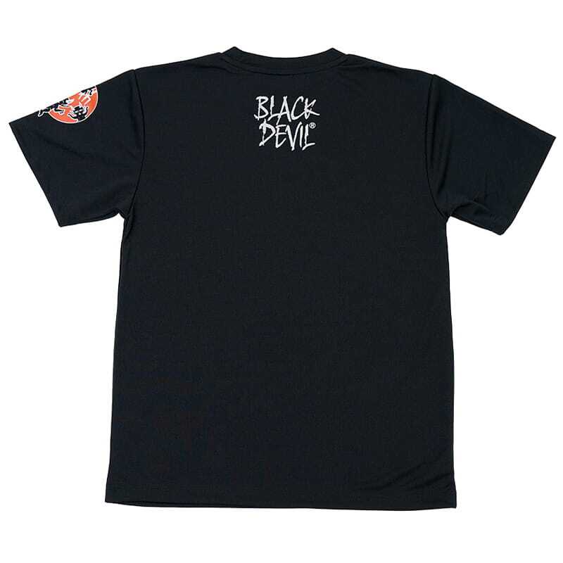 Tシャツ ブラックデビル 半袖 Mサイズ メンズ レディース 服 男女兼用 BLACK DEVIL ロゴ プリント 悪魔 キャラクター かっこいい たばこ ブランド タバコ 銘柄 おしゃれ 黒 ギフト プレゼント