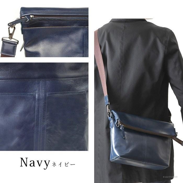 2way ショルダーバッグ 本革 A4収納 レザー バッグ 日本製 コンパクト 大容量 メンズ