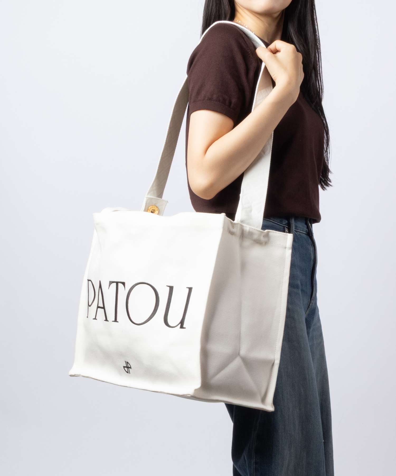 パトゥ PATOU LARGE TOTE BAG コットンキャンバス パトゥトート ラージ AC0450076 トートバッグ レディース バッグ