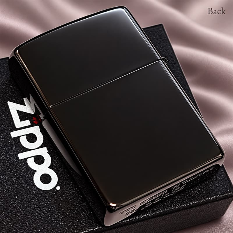 ZIPPO ライター ネコ ブラック ゴールド ジッポ 猫 可愛い 黒金 月 薔薇 女性 レディース ねこ かわいい おしゃれ バラ ギフト プレゼント