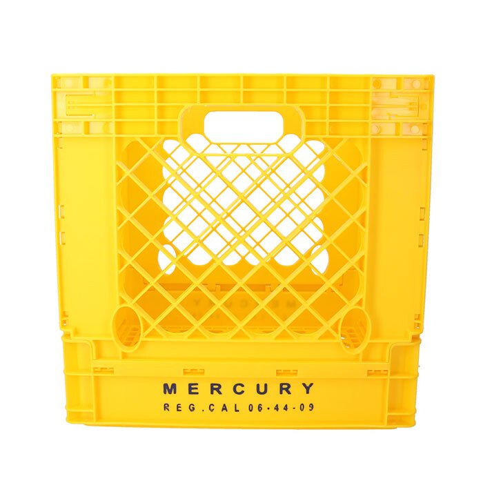 折りたたみコンテナボックス 通販 マーキュリー 雑貨 MERCURY カゴ 積み重ね 収納ボックス フォルダブルコンテナ 折り畳み おしゃれ レコード収納 レコードクレート レコードケース LP収納 ガレージ収納 スタッキング バスケット アメリカン 収納家具