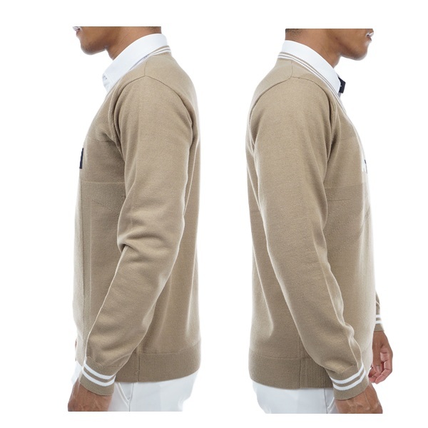 アドミラル ゴルフ メンズ UJジャカード　Vネックセーター ADMIRAL GOLF ADMA369 秋冬モデル お誕生日祝い お祝い 記念品 お父さん 父の日 彼氏 男性 30代 40代 50代 60代  還暦祝い 敬老の日 人気プレゼント プレゼント