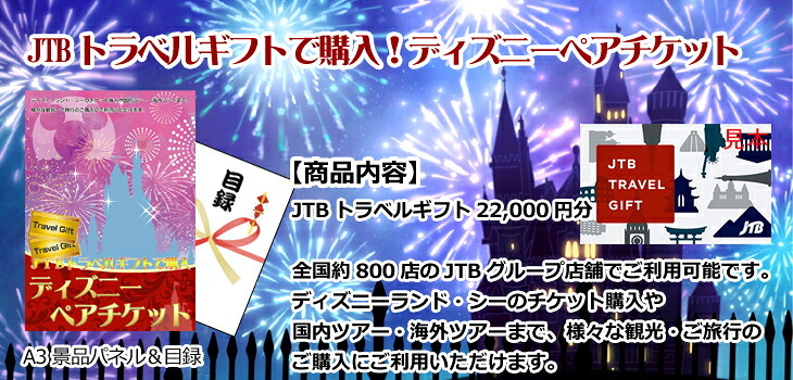 ビンゴ・二次会の景品はお任せ ビンゴ 景品 パネル 目録 ディズニーペアチケット人気パネル景品５枚＆現品１０点セットB 景品パネル＆引換券付き目録 15273 結婚式 ゴルフコンペ イベント 抽選会