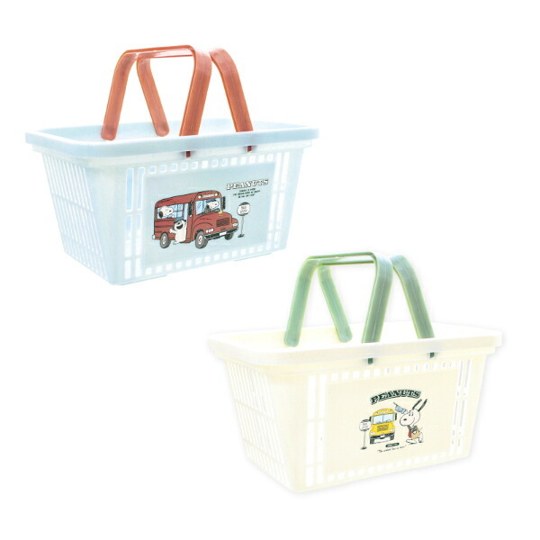 スヌーピー バスケット(きょうだいたち) Preppystyle schoolbus SNOOPY