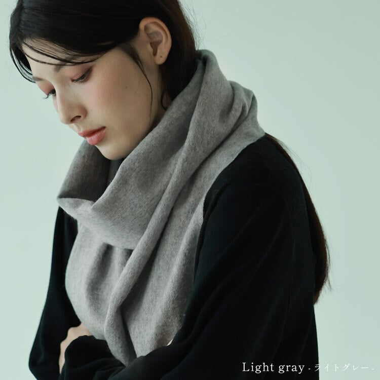 ＜刺繍納期注意＞カシミヤ マフラー レディース カシミヤ100% カシミヤマフラー 【ネコポスで送料無料】【名入れ刺繍可能】 レディースマフラー メンズ 厚手 無地 チェック 秋 冬 母 女性 ブランド ギフト プレゼント 24色 7F (02000014r)